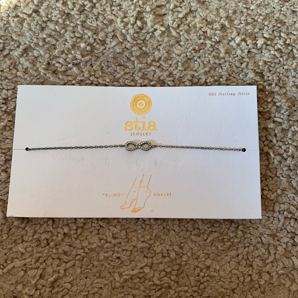 New- Stia Infinity Ankle Bracelet